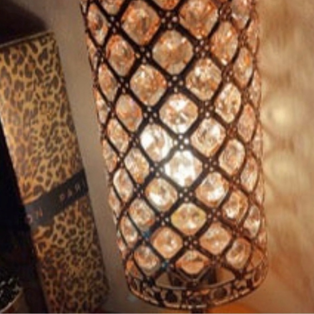 Rose Gold Set of Two Bedside Lamps Touch and Charging NWT - Picture 4 of 8